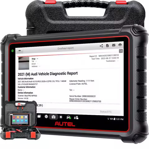 Autel Scanner MaxiCOM MK900 MX900 Bidirectional Diagnostic Tool as MK900BT Pro CAN-FD&DOIP Automotiv