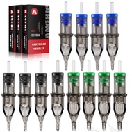 Tattoo Cartridge Needles - Anghie 60pcs Tattoo Needles Mixed 5RL 7RL 9RL 5RS 7RS 9M1 for Liner and S