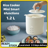 New Portable Mini Rice Cooker mini rice cooker 1.2L liter household small smart rice cooker multi-functional portable