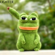 LIGHTER ตกแต่งห้อง อะนิเมะ หมอนนุ่ม กบสัตว์ Kawaii กบ Pepe ตุ๊กตา ของเล่นยัดไส้ กบเศร้า Pepe ตุ๊กตาต