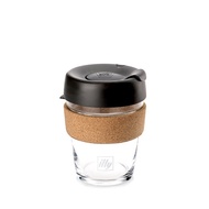 ILLY Keep Cup 12oz (340ml) - ILLY Glass Keep Cup 12oz