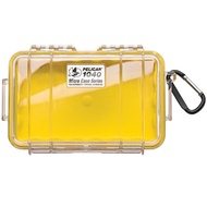 PELICAN 1040 Mini Waterproof Airtight Box Transparent Yellow