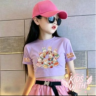 (24 Hours Delivery) In 2025 Girls Short Sleeve T-Shirt 1 Cotton Printed C814