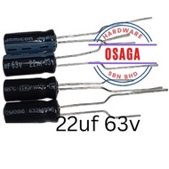 22uf 63v Aluminum Electrolytic capacitor