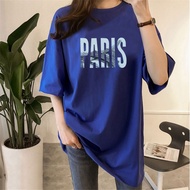 [AMYGO] A2759A2604 Loose Tshirt Women Plus Size Muslimah Wanita Murah Baju T-shirt Perempuan Plus Si