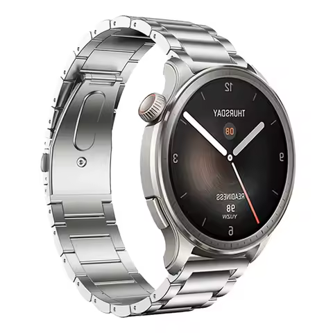 22mm Titanium Metal Watch Strap for Huami AMAZFIT BALANCE GTR 4 3 Pro 47mm Bracelet AMAZFIT CHEETAH/