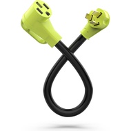 for Tesla Charger Plug Adapter with Grip Handle, NEMA 10-50P Male to14-50R Female Adapter, STW 3/C 6