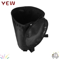 YYE African Drum Carrier, Black 8-Inch Djembe Drum Bag, Waterproof Fabric Backpack for Djembe