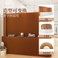 Accordion Partition Screen Storage Display Stand Wall Room Divider Office Entrance Restaurant Foldab