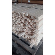 kayu pine 14mm x 40mm x 28inci frame