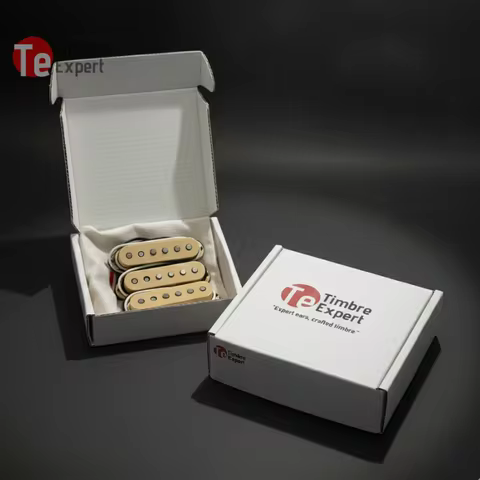 TimbreExpert TE-VS3 "Rusty " Texas Style High Output Pickups Set - 6.6K / 3.2H - Alnico V Overwound