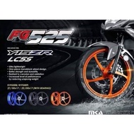 ( CLEAR STOCK ) RCB RACING BOY YAMAHA Y15ZR / LC135 5S FORGED SPORT RIM FG525 WITH BEARING PNP 1.85/