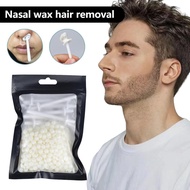 25g/50g Nose Wax Kit For Nose Hair Removal Wax Set Paper Free Nose Hair Wax Beans Cleaning Wax Q9n4