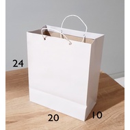 paper bag putih polos paperbag kraft samson goodie souvenir shopping