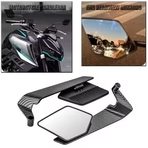 Adjustable Motorcycle Wind Wing Side Rearview Mirror For YAMAHA NMAX VMAX TMAX NMAX155 NMAX150 NMAX1