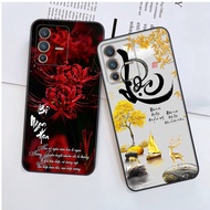 Vivo V23 5G case printed with the words wealth, fortune, parents, and peace SUPER BEAUTIFUL