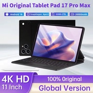 2026 Original NEW Mi Pad 17 Pro Max 11 Inch Global Edition Tablet 20000mAh 22GB 2T Android16 Snapdra