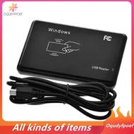 [Oqudy] USB RFID Reader 125khz EM4100 ID Contactless Sensitivity Smart Card Reader TK4100 Support Wi