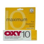 Oxy 10 Acne Pimple Treatment - Benzoyl Peroxide (10g)