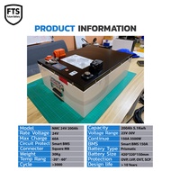 แบตลิเธียม Lithium NMC 24v48V 120 200Ah 811เปลือยและใส่กล่อง