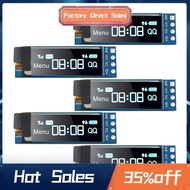 5 Pieces I2C Display Module 0.91 Inch I2C OLED Display Module I2C OLED Screen Driver DC 3.3V-5V