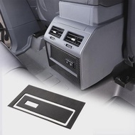 Rear Center Lower Charging Port Panel Sticker For Ineos Grenadier 2020-2024 Car Interior Carbon Fibe