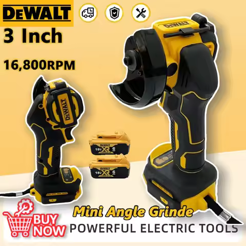 DEWALT 3inch Cordless Grinder Cutting Machine Grinding Polishing Electric Diamond Cutting Grinder Po