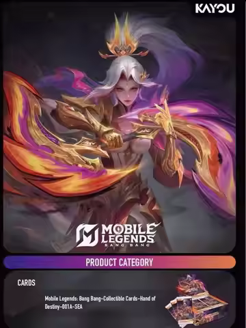 KAYOU Mobile Legends: Bang Bang-Collectible Cards-Hand of Destiny-001A-SEA MBLL card