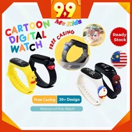 👨‍👩‍👧‍👦MEKIDS👨‍👩‍👧‍👦FOC ORICASING Waterproof LED Kids watch jam tangan budak jam tangan kanak kid bi
