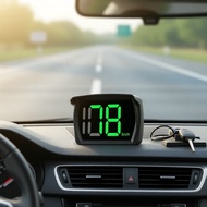 Y03 Universal Car GPS HUD Head-Up Display - Digital Speedometer Projector with Large Font  Paparan K