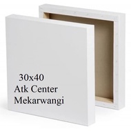 30 x 40 Wooden Frame Painting Canvas for acrylic Paint Oil Paint/ White Canvas/
