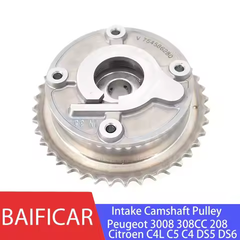 Baificar New Genuine Inlet Intake Camshaft Dephaser Pulley 0805H5 0805K1 For Peugeot 3008 308CC Citr