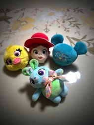 1套4款🚂反斗奇兵 💯%全新💯%正版正貨💫迪士尼🏰DIY🛠️迷你球形公仔🎧髮箍裝飾&鎖匙扣