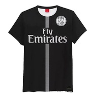 UCL PSG x Jordan Jersey, Black Clothing, 2018 / 2019 Season, Sports Style QAGR