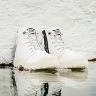 PALLADIUM PAMPA RECYCL LT+ WP+ 拉鍊防水靴 白 74066-116