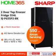 Sharp Top Freezer Fridge 554L SJ-PG55P2