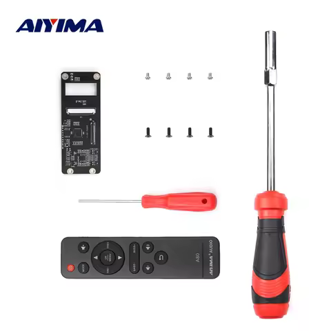 AIYIMA Software PCB Board and Remote Control For A80 Amplifier Upgrade Firmware