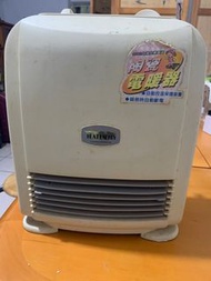 SANYO 三洋PTC陶瓷安全發熱體定時電暖器 有空氣濾清功能 R-CF05TN