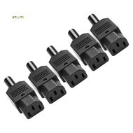 5PCS IEC C13 Power Plug Connector C13 Female Plug Power Adapter Connector 3 Pin Power Socket 250V 10