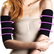 Women 420D Compression Arm Shaper Slimming Slim Arm Sleeve Shaped Thin Calf Socks Elastic Socks Arm