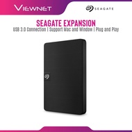 Seagate Expansion Portable External Hard Drive with USB 3.0 Connection, Plug &amp; Play (1TB / 2TB / 4TB / 5TB)