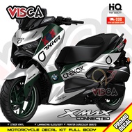 Decal XMAX Connected Full Body Dekal XMAX 250 New Stiker XMAX 250 Variasi Full Body Striping XMAX 25