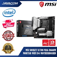 MSI Socket s1700 MAG B660M Mortar WIFI D4 Motherboard