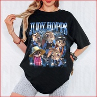GC1 Zootopia 2 cotton tee JUDY 110cm-6XL summer T-shirt Anime Short Sleeve Top GC1
