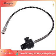 [lifestyle] Diving Fiber Bottle Connector G5/8 Threaded Connector 8mm Quick Connector with Spring Tu