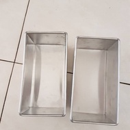 22x10x5 steamed/baked square brownie cake pan, good thick 8 aluminum material