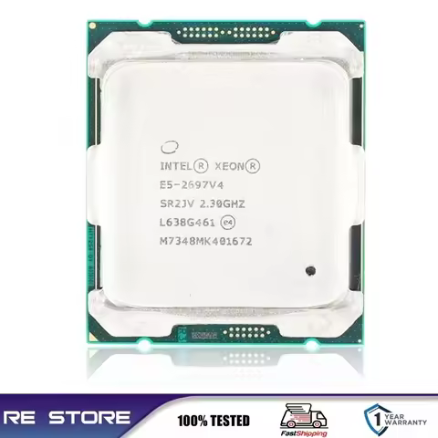 Intel Xeon E5 2697 V4 2697V4 2.3GHz 18-Core LGA 2011-3 cpu processor