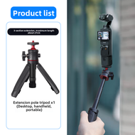 Bbzy | Portable Desk Tripod Stand for DJI Pocket3 & Action5pro Camera Mini Selfie Stick Tripod Base 