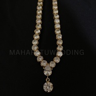 Full Cengkrem Diamond Stone Necklace Diamond Stone Necklace/ New Model Cengkrem Diamond Necklace/ wi