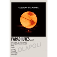Parachutes Album Cover Poster - Coldplay